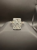 5.6 ct Rectangle Brilliant Lab-Grown Diamond