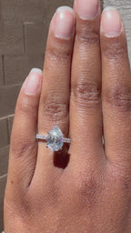 3.59 ct Pear Lab-Grown Diamond